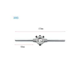Round Die Wrench Adjustable Manual Die Wrench Holder Circular Die Handle Hand Tool For Dies Threading Tools