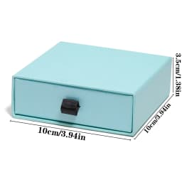 1pcs Kraft Paper Drawer Jewelry Packaging Box Greeting Card Necklace Bracelet Gift Display Case Boxes Cardboard Jewelry Storage
