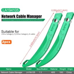 LAOA Network Cable Untwist Tool 1.3mm Engineer Wire Straightener for Category 5/6 Crystal Cables Combing Pair Separator Tool 2pc