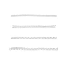 2 Pieces Clear Silicone Ring Guard Ring Sizer Soft Spiral-Ring Tightener Set Ring Size Adjuster for Loose Ring 2/3/5mm