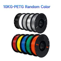 10KG/22LBS 1.75mm PETG Filament for 3D Printer Plastic Material Clogging Free Non-Toxic PETG 3D Filament Consumables for Ender 3