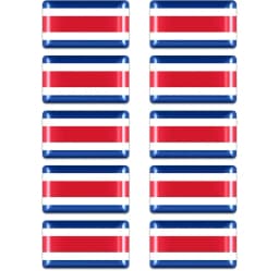 10pcs Epoxy Sweden Flags Sticker Car Interior Decoration Decal for VOLVO S40 S60 S80 S90 XC40 XC60 XC70 XC90 V40 V60 V70 Badge