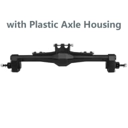 H10 Portal or Straight Axle Plastic +Brass or Aluminum Alloy Front Rear Complete Axles for Vanquish 1/10 RC Crawler Car Upgrade