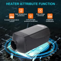 2-8KW 12V&24V Split machine Diesel Heater bluetooth Remote Control Automatic Altitude Adjustment for RV Trailer Camper Van