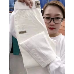 Women Thin Cotton Linen Casual Pants 2025 Spring Summer New Large Size Loose Slim Harem Trousers Straight Nine Pants Tide Female