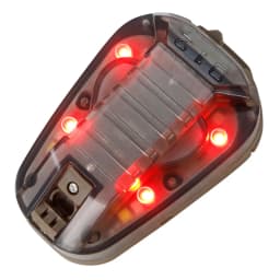 BOOIU Tactical Helmet Light IR Strobe Waterproof Survival Safety Signal Flash Lamp Outdoor Sport Hiking Helmet Ladybird Light