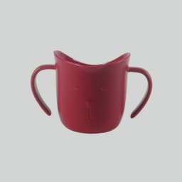 BPA Free Baby Cup Leak-Proof Infant Learning Drinking Cup Anti-Fall Baby Children Drinking Cup Solid Color Portable