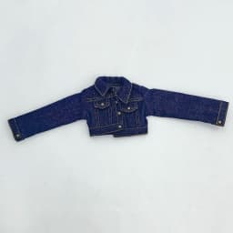 For Blythe Doll Jeans Coat for Ob24 Ob22 Azone Dolls Clothes Denim Jacket