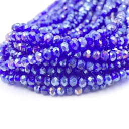 2 3 4 6 8mm Crystal Beads Faceted Rondelle Glass Loose Spacer Beads DIY for Jewelry Making Bracelets Earrings Needlework #02996