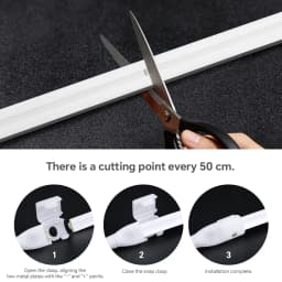 220V COB Led Strip High Density Waterproof COB LED Strip EU Plug Flexible Ribbon for Kitchen Cocina Cabinet Outdoor Garden Light