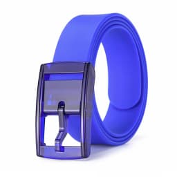 Universal Colored Silicone Candy Color Square Pin Buckle Belt Fashion Match Casual Pants Belt Trendy Women's Banquet Gifts
