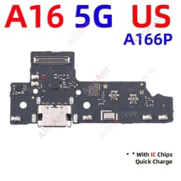 Dock USB Charger Board Port Connector Charging Flex Cable For Samsung Galaxy A14 A15 A16 A17 A145F A145P A146B US EU 4G 5G