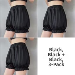 Women's Safety Pants Thin Summer Pumpkin Pants Underwear Anti-exposure Short Shorts That Can Be Worn outside with Skirts