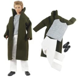 1 Set Doll Clothes Woolen Overcoat Outfit for 12 inch Ken Doll Many Style for Choice 03