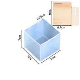15mm-80mm 3D Square Silicone Mold Crystal Epoxy Resin Casting Muold for DIY Epoxy Resin Crafts Table Home Decoration Tools