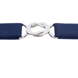 Adjustable Elastic Stretch Belt Invisible Belt for Women Girls Jeans Pants Dress,2.5cm Wide Metal Ring Buckle,No Hassle,No Bugle