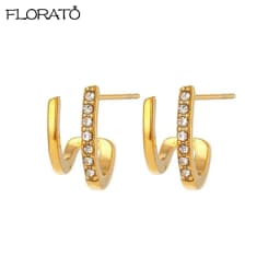 925 Silver Needle Korean Style Hoop Earrings Elegant Fashion Jewelry Minimalist Exquisite For Women Birthday Gifts