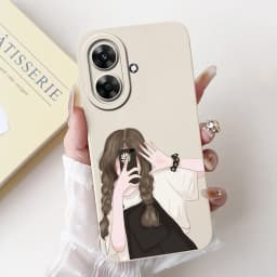 For Realme Note 60 Case RMX3933 Cool Machine Fashion Painted Cover Soft TPU Phone Case For Realme Note 60X Note60 Narzo N61 Bags