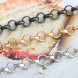O Shaped Purse Chain, Purse Strap Replacement Chain for Handbags, Shoulder, Crossbody Bag, DIY Purse Making