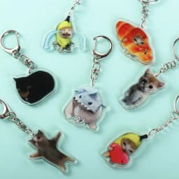 Banana Cat Happy Banana Cat Keychain Backpack Charm Pendant Banana Cat Mobile Phone Chain Cartoon Keyrings Banana Cat Pendant