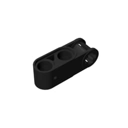 MOC PARTS GDS-936 Technical, Axle and Pin Connector Perpendicular 3L with 2 Pin Holes compatible with lego 42003 Assembles