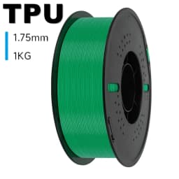 KINGROON 3D Printer Filament TPU 1KG 1.75mm Soft Flexible 3D Printing Material High Resilience TPU Plastic Net Weight 1kg/roll