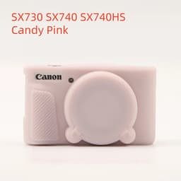 For SX740 HS Digital Camera Case Silicone Cover For Canon G7X Mark II III G7X2 G7X3 SX730 SX740HS Soft Protector Bag