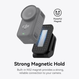 TELESIN Magnetic Quick Release Cap Hat Clip Mount Adjustable Angle For DJI OSMO Nano Insta360 Go Ultra Action Camera Accessories