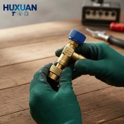 HS R410a R22 Air Conditioning Safety Valve Adapter Professional Refrigeration Tool for AC Technicians