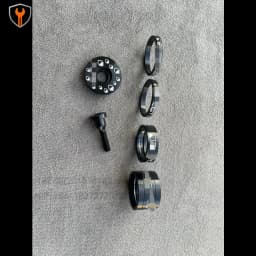 Washer, anode color handle vertical washer, wrist group cover, wrist group screw three-piece set brand new