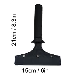 20cm Rubber Wiper; Car Window Film Scraper with Blue Soft Rubber; Car Windscreen Wiper; Cleaning Tool