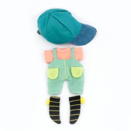 Handmade Cute Ob11 Doll Clothes Suit Ob11 Animal Hat Overalls Dolls Casual Sweater For Ymy, Obitsu 11, Molly, Gsc, 1/12 Bjd Doll
