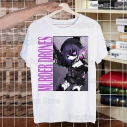 Murder Drones T Shirt Men Shirts Quality Summer Top Tshirts Short Sleeves Tees T-Shirt