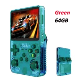 R36S Retro Handheld Game Console Linux System 3.5 Inch IPS Screen Portable Pocket Video Player 64GB 128GB Games Kid Boy Gifts