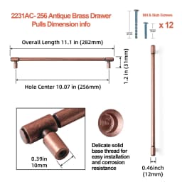 Antique Solid Zinc Alloy Cabinet Pull Furniture Handle Furniture Handle & Knob Drawer Wardrobes Kitchen Handle