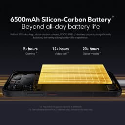 POCO X8 Pro 5G Smartphone Global Version Dimensity 8500-Ultra 6500mAh battery 6.59" 1.5K AMOLED display 100W HypeCharge NFC