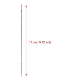 12 Pcs Scroll Saw Blades With Spiral Teeth for Wood Metal Plastic Cutting Sawing Carve