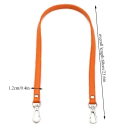 Length 60cm Women Bag Strap PU Leather Shoulder Bag Strap Solid Color Detachable Handbag Handle Fashion Bag Belt Bags Parts Hot