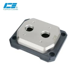 IceManCooler Full Nickel Plated CPU Water Block For Intel 1700,AM5 Processor Direct Core Delid Die Cooler,Not Use Liquid Metal