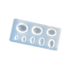 Decoration Silicone Mold Using on Acrylic False Nails Gel Nails Artificial Nails Oval Round Art Molds Y08E
