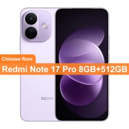 China Version Xiaomi Redmi Note 17 Pro 128GB/256GB 6.83" AMOLED Display Snapdragon 6s Gen 4 50MP+8MP Camera 67W 9000mAh Battery