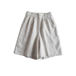 Summer women's casual solid color high waisted loose shorts