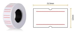 Retail One Roll Paper Colored Adhesive Price Sticker Price Label Refill for MX-5500 Price Tag Gun Lableller Counter Accessories