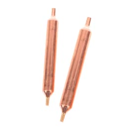 【LM】1pcs Refrigerator Filter Dryer 19mmx130mm For Refrigeration Copper Filter Drier Single Tube Filter Refrigerator Accessories