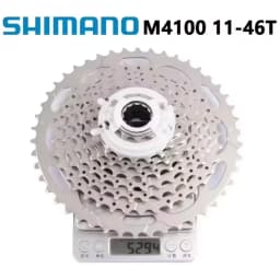 Shimano DEORE 10s CS-M4100 11-42T 11-46T 10 Speed Cassette For Mountain Bike Riding Parts Original