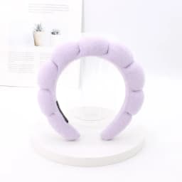 Women Girls Sponge Co Spa Makeup Bubble Terry Cloth Headband Puffy Retro Hair Bands Soft Hairband Headwear