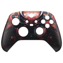 eXtremeRate Custom Pattern Part Faceplate, Soft Touch Grip Front Housing Shell Case for Xbox Series X/S (Xbox Core) Controller