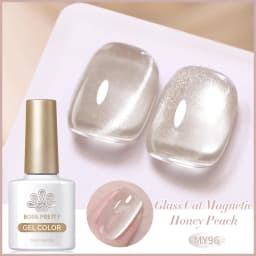 BORN PRETTY 10ml Auroras Glitter Cat Magnetic Gel Nail Polish Jelly Glass Bead Semi Permanent Soak Off UV LED Varnish Manicure