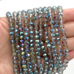 2 3 4 6 8mm Austria Faceted Crystal Beads Rondelle Loose Spacer Bracelets Earring DIY Glass Beads for Jewerly Making