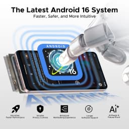 Global Version DOOGEE Note58 Pro Smartphone 6.75" HD+ Display 32GB(8+24) 256GB 6250mAh Battery NFC Android 15 Mobile Phone